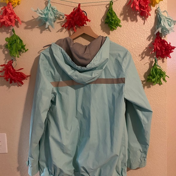 Raincoat | Rain Jacket | Teal Charles River | Med - Picture 2 of 6